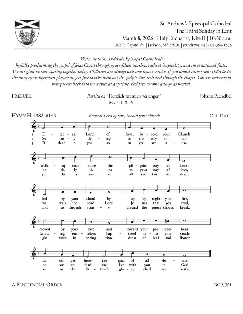 thumbnail of Lent 3 – March 8, 2026 – 10_30 a.m.