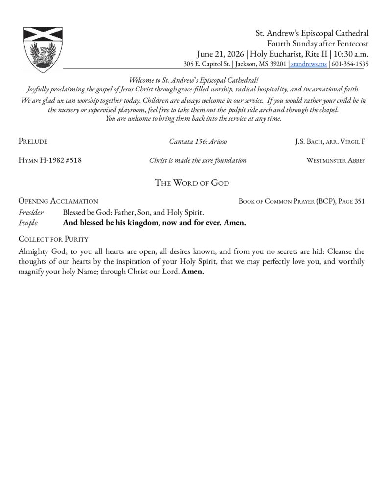 thumbnail of 4th Sunday after Pentecost – 10_30 – June 21, 2026