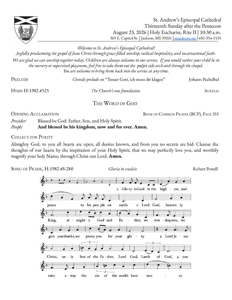 thumbnail of 13th Sunday after Pentecost – 10_30 – Aug 23, 2026