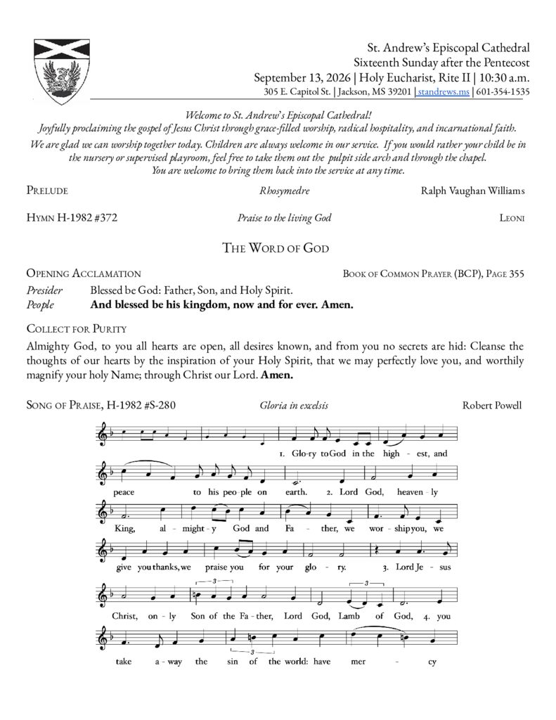 thumbnail of 16th Sunday after Pentecost – 10_30 – Sept. 13, 2026